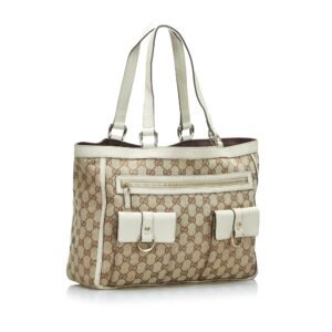 Gucci GG Canvas Abbey D-Ring Tote Bag (SHG-XtY2ov) | AlmaBagz