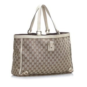 Gucci GG Canvas Abbey D-Ring Tote (SHG-gO6QPU) | AlmaBagz