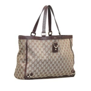 Gucci GG Canvas Abbey D-Ring Tote (SHG-pl2U9i) | AlmaBagz