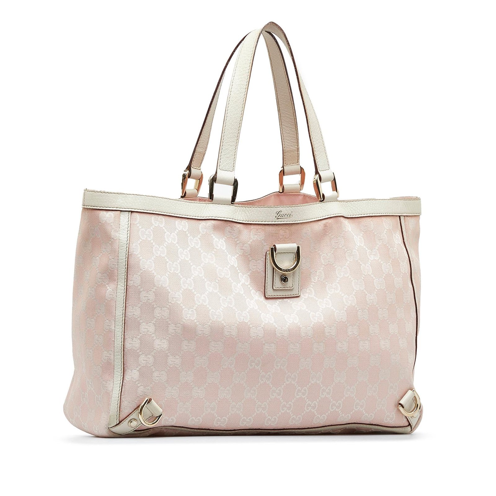 Gucci GG Canvas Abbey D-Ring Tote (SHG-YQ4sVj) | AlmaBagz