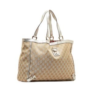 Gucci GG Canvas Abbey D-Ring Tote (SHG-OsQin9) | AlmaBagz