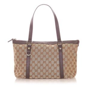 Gucci GG Canvas Abbey Tote Bag (SHG-19690) | AlmaBagz