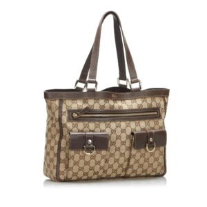 Gucci GG Canvas Abbey Tote (SHG-65TZUa) | AlmaBagz