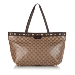 Gucci GG Canvas Babouska Tote Bag (SHG-20755) | AlmaBagz