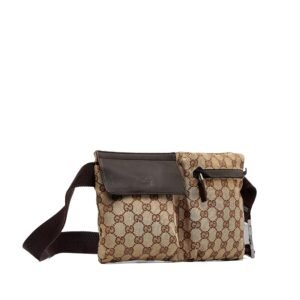 Gucci GG Canvas Belt Bag (SHG-f7z2QI) | AlmaBagz