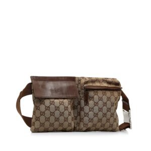 Gucci GG Canvas Belt Bag (SHG-qT6KSY) | AlmaBagz