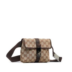 Gucci GG Canvas Belt Bag (SHG-fjvCjQ) | AlmaBagz