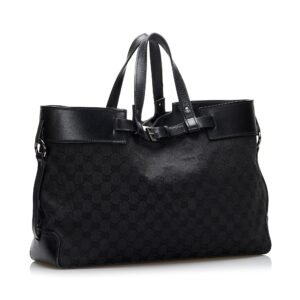 Gucci GG Canvas Belt Tote Bag (SHG-7hmL1J) | AlmaBagz