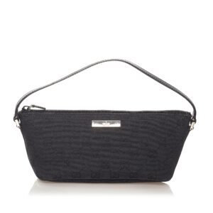 Gucci GG Canvas Boat Baguette | AlmaBagz