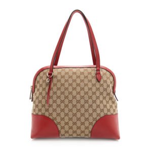 Gucci GG Canvas Bree Dome Shoulder Bag | AlmaBagz