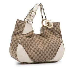 Gucci GG Canvas Charlotte Tote (SHG-V1X5T0) | AlmaBagz
