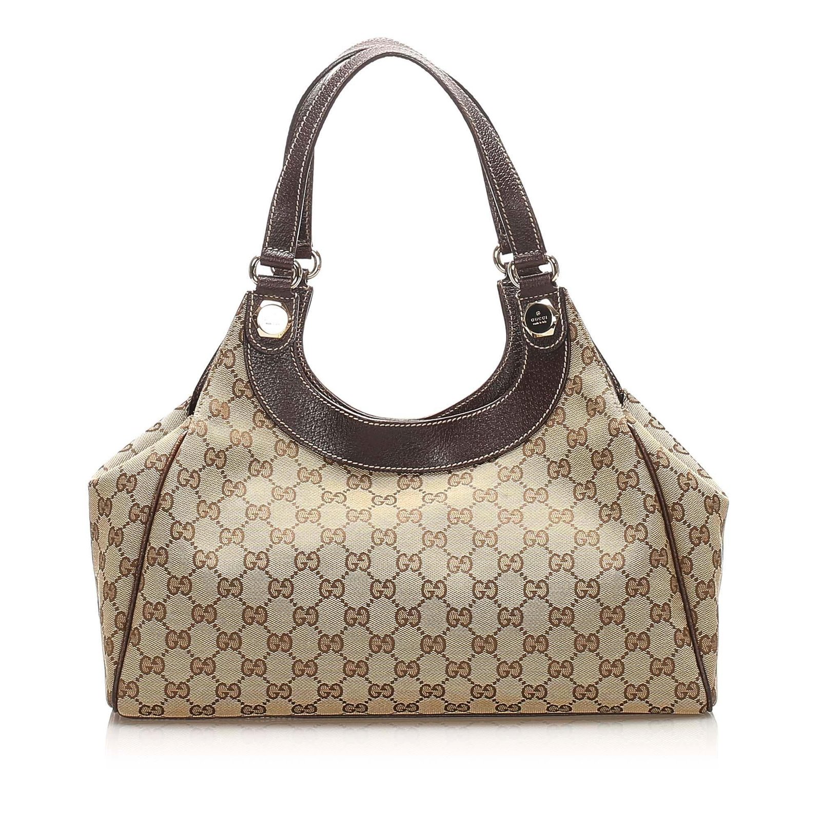 Gucci GG Canvas Charmy Tote Bag (SHG-15678) | AlmaBagz