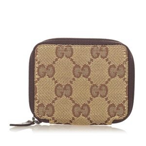 Gucci GG Canvas Coin Pouch | AlmaBagz