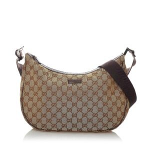 Gucci GG Canvas Crossbody Bag | AlmaBagz