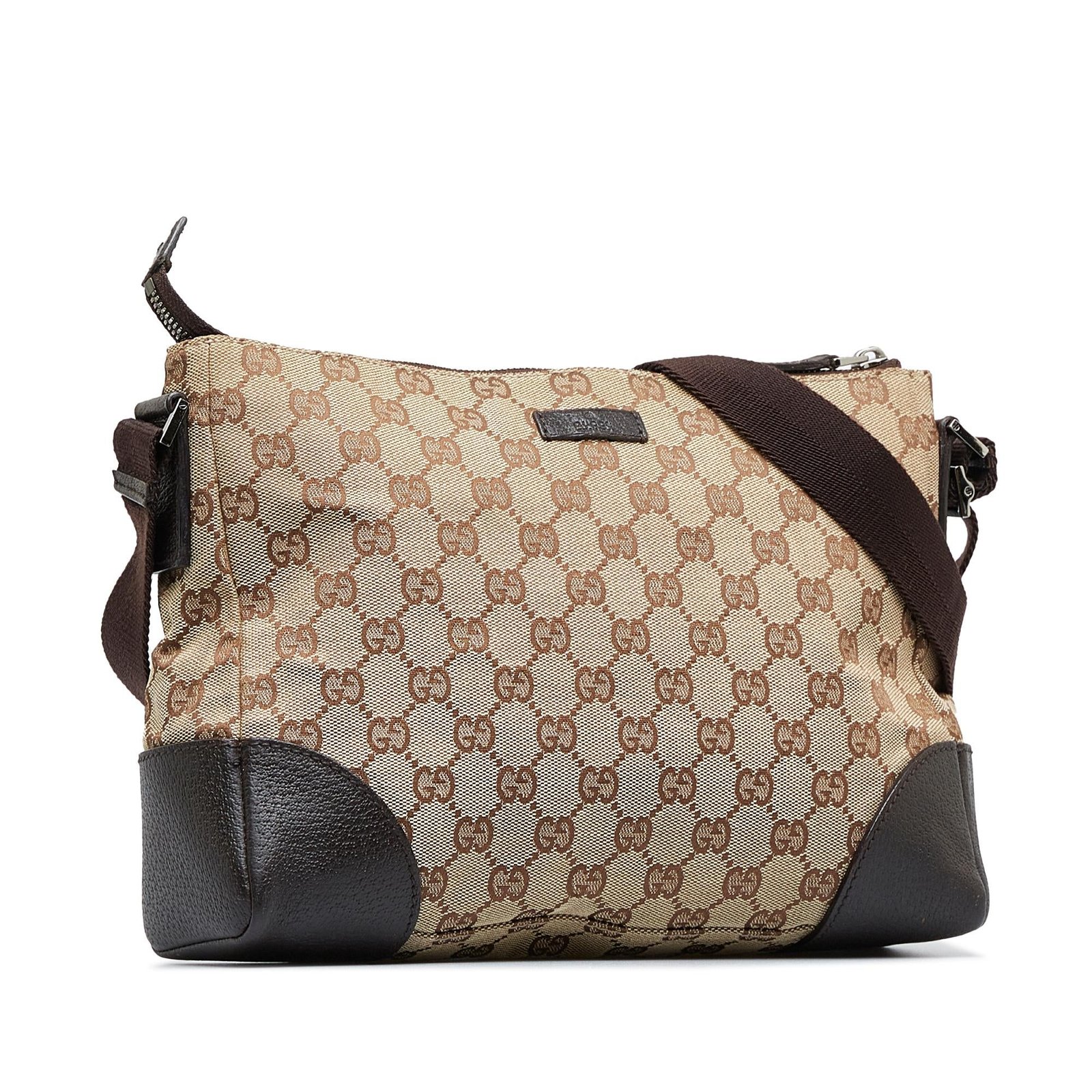 Gucci GG Canvas Crossbody (SHG-1xWNFP) | AlmaBagz