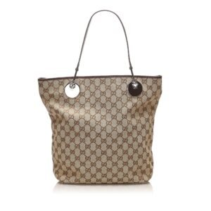 Gucci GG Canvas Eclipse Tote Bag (SHG-14370) | AlmaBagz