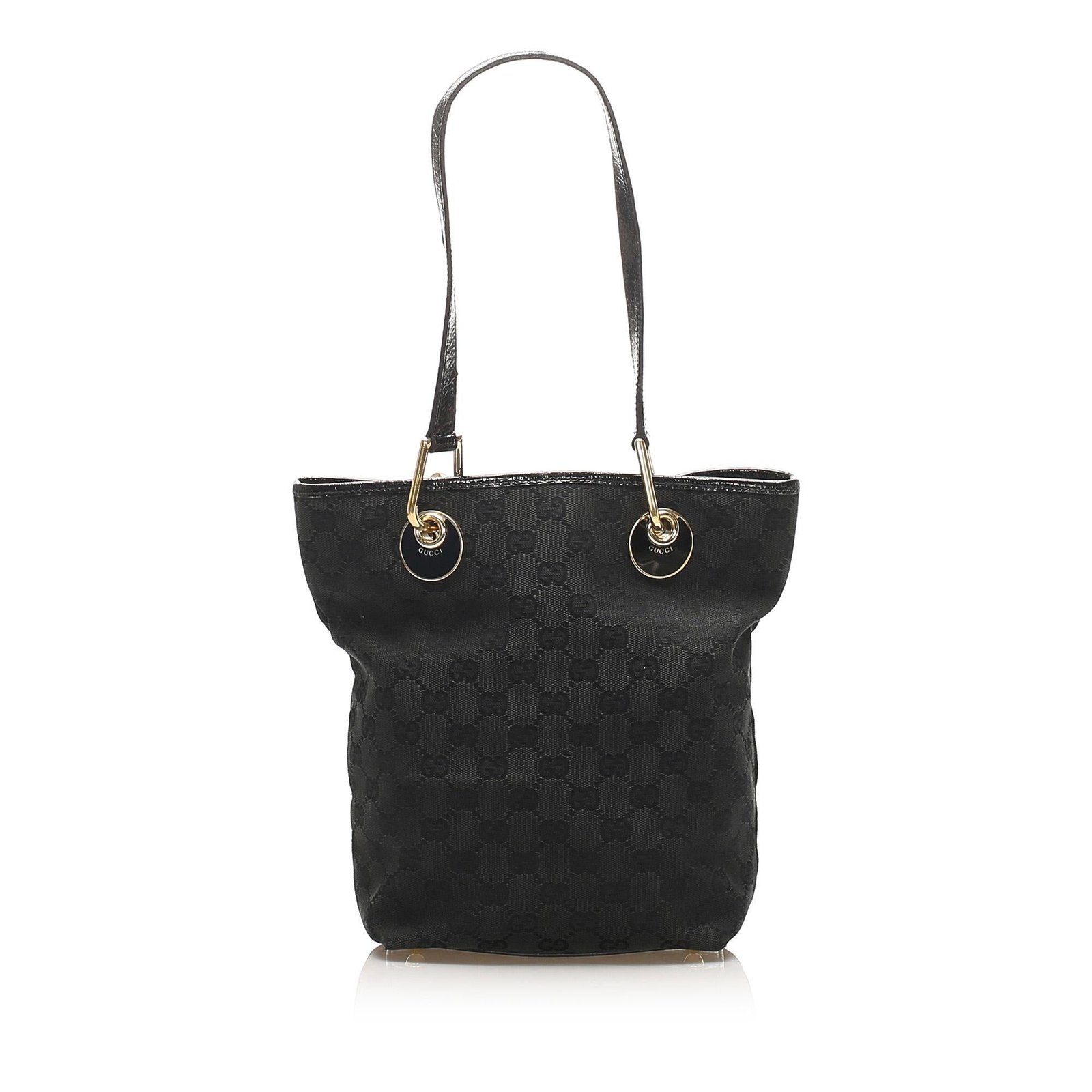Gucci GG Canvas Eclipse Tote Bag (SHG-15074) | AlmaBagz