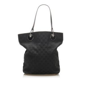 Gucci GG Canvas Eclipse Tote Bag (SHG-15358) | AlmaBagz