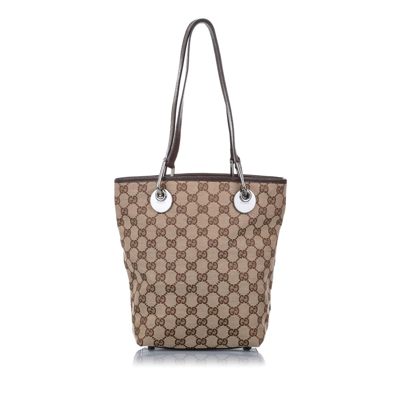 Gucci GG Canvas Eclipse Tote Bag (SHG-17481) | AlmaBagz