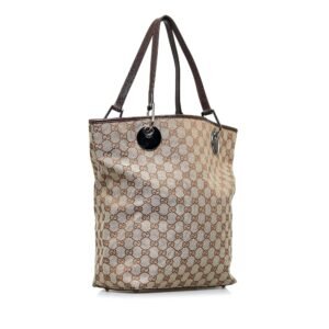 Gucci GG Canvas Eclipse Tote Bag (SHG-jVoOHK) | AlmaBagz