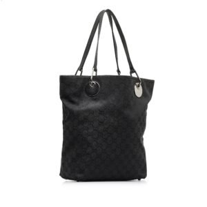 Gucci GG Canvas Eclipse Tote (SHG-9BcTJq) | AlmaBagz