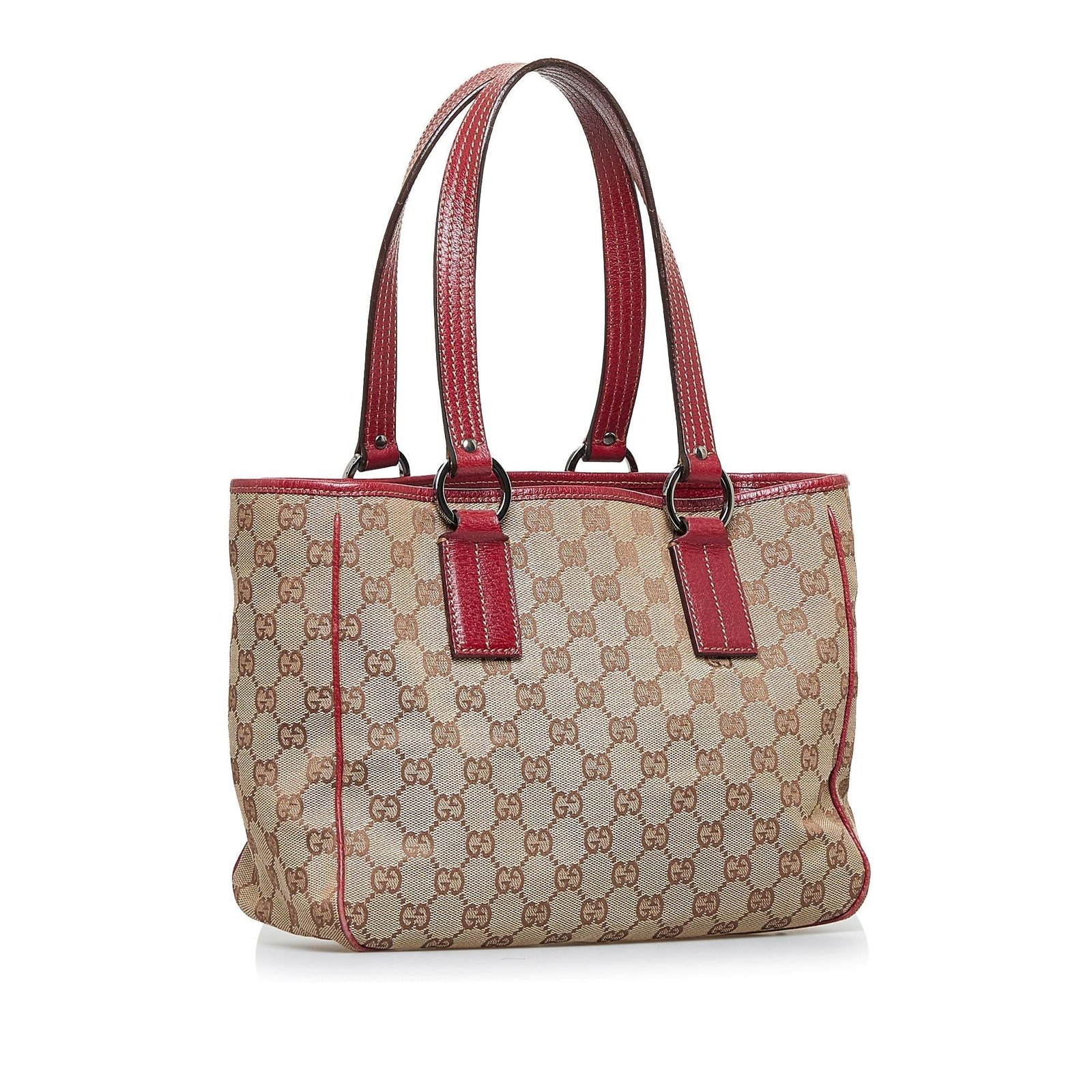 Gucci GG Canvas Handbag (SHG-3HRiME) | AlmaBagz