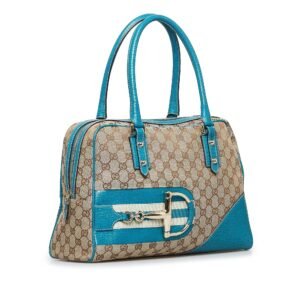 Gucci GG Canvas Hasler Handbag (SHG-0vFtKP) | AlmaBagz