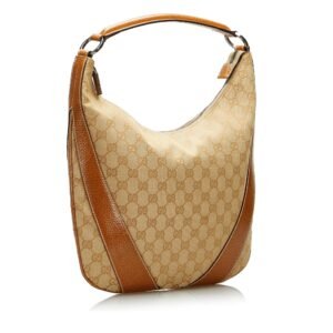 Gucci GG Canvas Hobo (SHG-m7Woue) | AlmaBagz