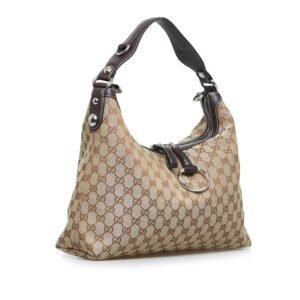 Gucci GG Canvas Icon Bit Satchel (SHG-u2vEb8) | AlmaBagz