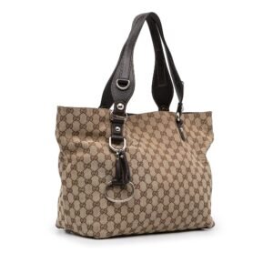Gucci GG Canvas Icon Bit Tote (SHG-e1bc9h) | AlmaBagz