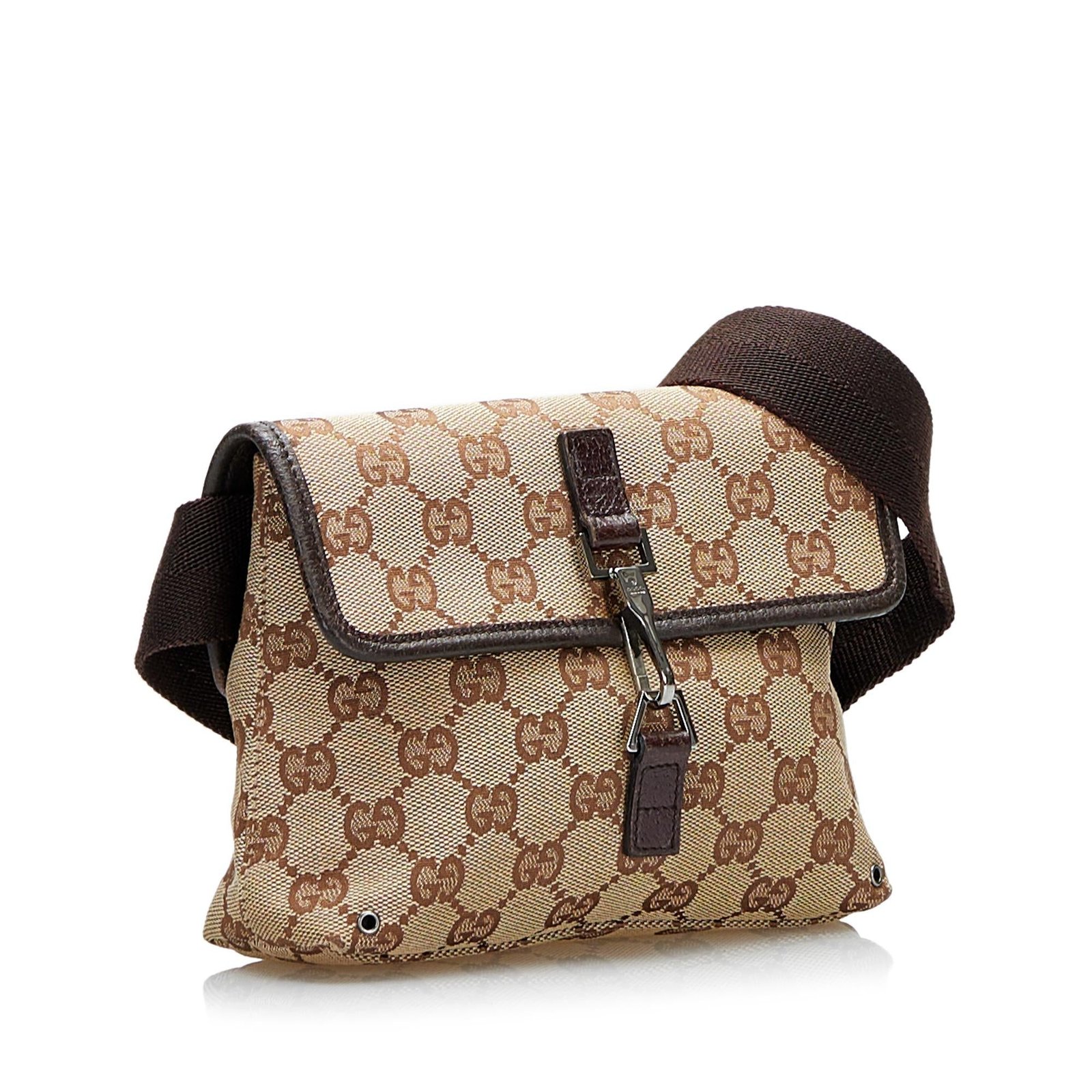 Gucci GG Canvas Jackie (SHG-oqJqqf) | AlmaBagz