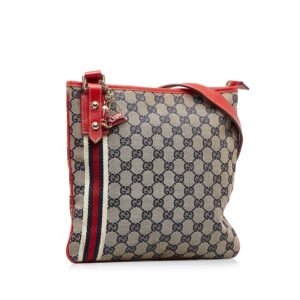 Gucci GG Canvas Jolicoeur Crossbody (SHG-Jh4DuX) | AlmaBagz