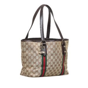 Gucci GG Canvas Jolicoeur Handbag (SHG-9PVdSh) | AlmaBagz