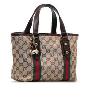 Gucci GG Canvas Jolicoeur Handbag (SHG-WsyJHx) | AlmaBagz