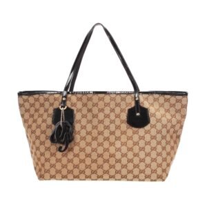 Gucci GG Canvas Jolicoeur Tote  (SHG-12480) | AlmaBagz