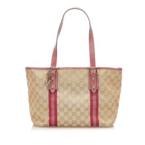 Gucci GG Canvas Jolicoeur Tote Bag (SHG-18755) | AlmaBagz