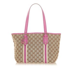 Gucci GG Canvas Jolicoeur Tote Bag (SHG-20124) | AlmaBagz