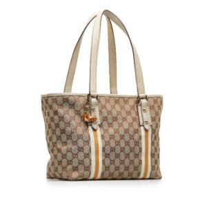 Gucci GG Canvas Jolicoeur Tote Bag (SHG-uGHpXk) | AlmaBagz