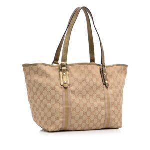 Gucci GG Canvas Jolicoeur Tote (SHG-5mh4lC) | AlmaBagz