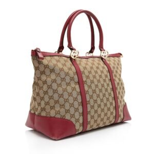 Gucci GG Canvas Lovely Medium Tote (SHF-Uo4a1Z) | AlmaBagz