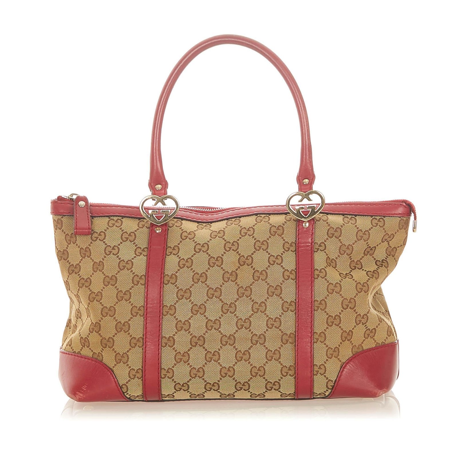 Gucci GG Canvas Lovely Tote Bag (SHG-19806) | AlmaBagz