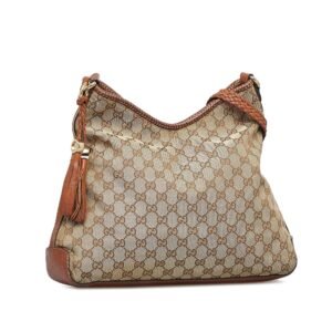 Gucci GG Canvas Marrakech Shoulder Bag (SHG-eTLpnQ) | AlmaBagz