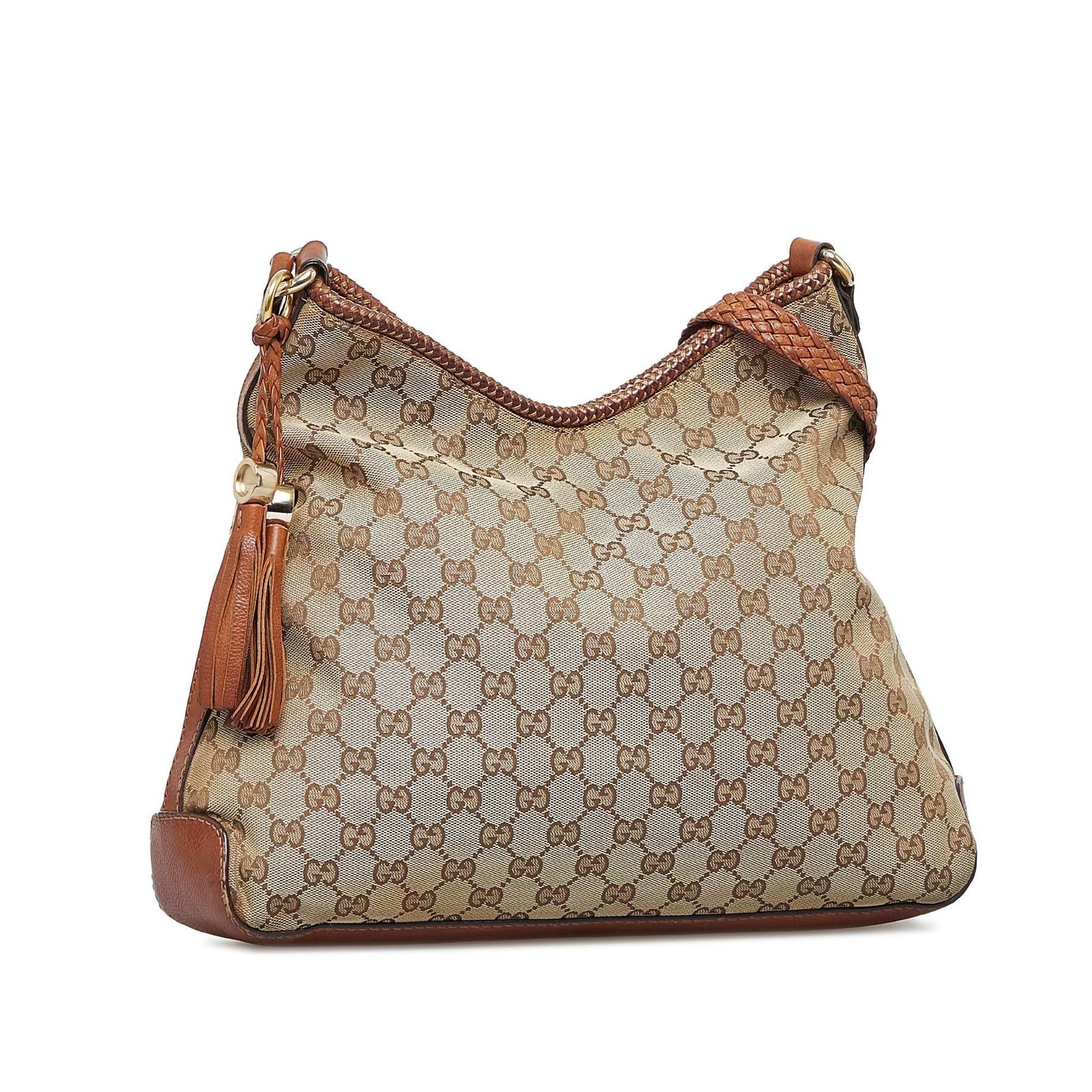 Gucci GG Canvas Marrakech Shoulder Bag (SHG-eTLpnQ) | AlmaBagz
