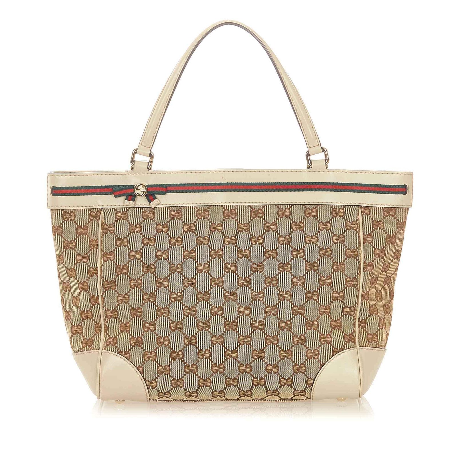 Gucci GG Canvas Mayfair Tote Bag (SHG-20139) | AlmaBagz