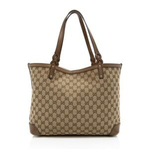 Gucci GG Canvas Medium Craft Tote (SHF-13825) | AlmaBagz