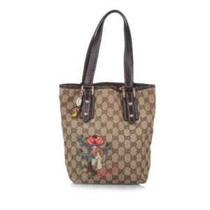 Gucci GG Canvas Mushrooms Tote Bag (SHG-18441) | AlmaBagz
