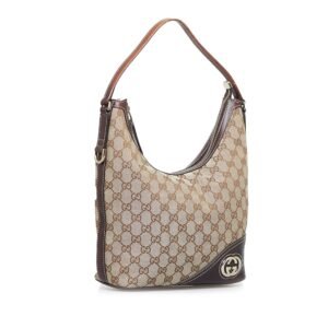 Gucci GG Canvas New Britt Shoulder Bag (SHG-c0MTsK) | AlmaBagz