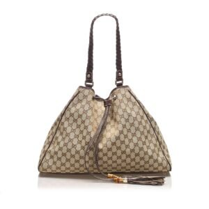 Gucci GG Canvas Peggy Tote Bag (SHG-14057) | AlmaBagz