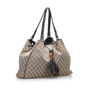 Gucci GG Canvas Peggy Tote (SHG-WItI8D) | AlmaBagz