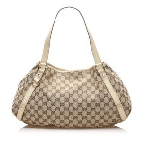 Gucci GG Canvas Pelham Tote Bag (SHG-13327) | AlmaBagz
